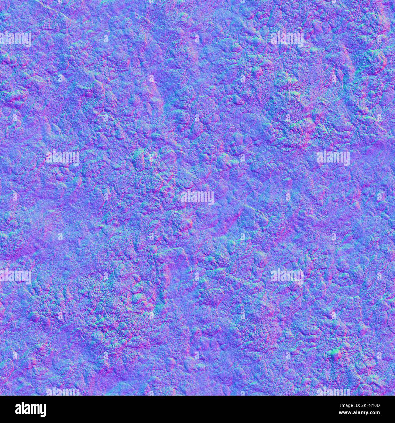 Sabbia normale stones. Texture mappatura normale Foto Stock