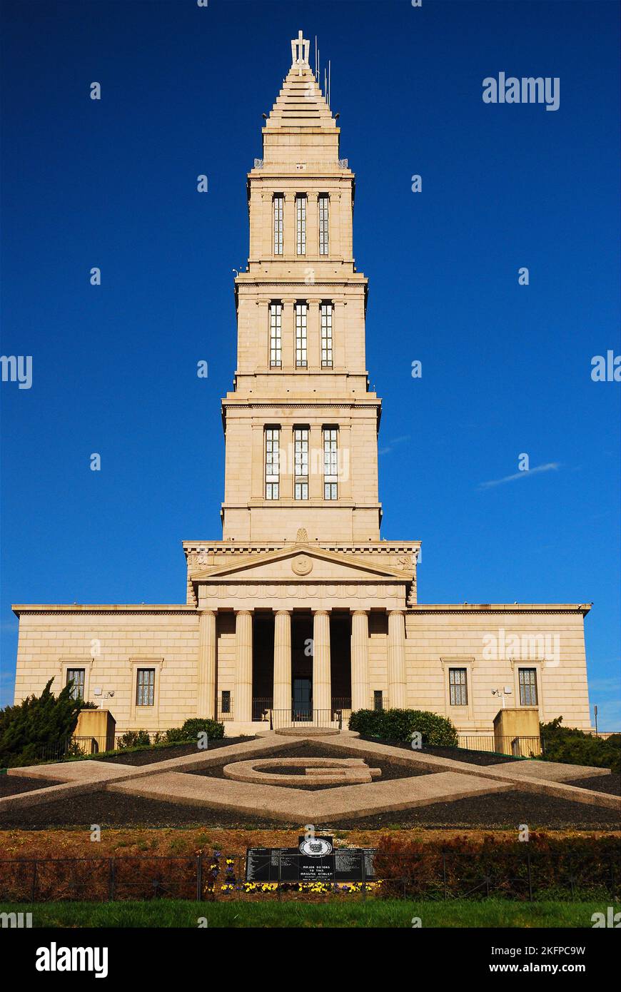 Il Tempio Massonico di George Washington ospita il Mason Lodge ad Alexandria Virginia, vicino a Washington DC Foto Stock