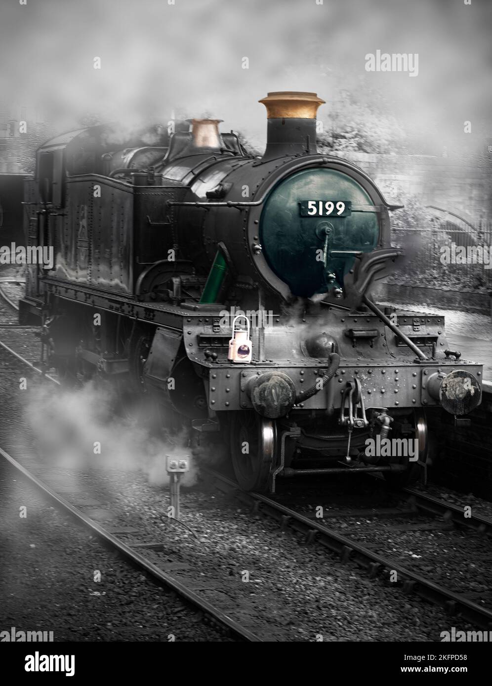 Llangollan Railway North Wales uk Foto Stock