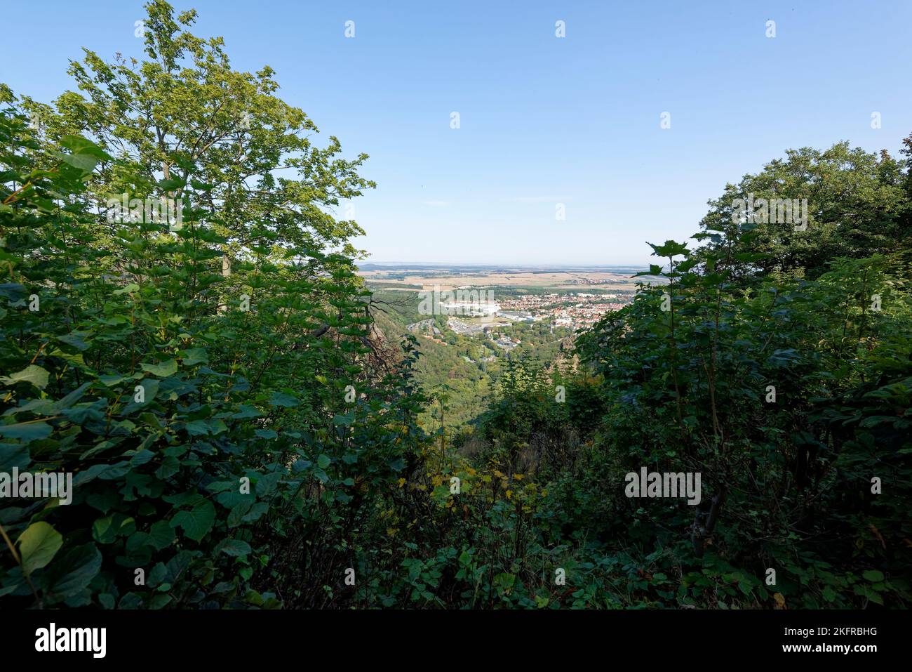 Obscurum Thale .Harz .Sachsen Anhalt. Foto Stock