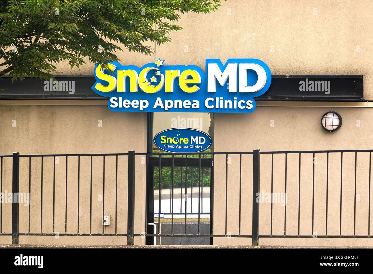 Segnaletica all'esterno dell'edificio immagini e fotografie stock ad