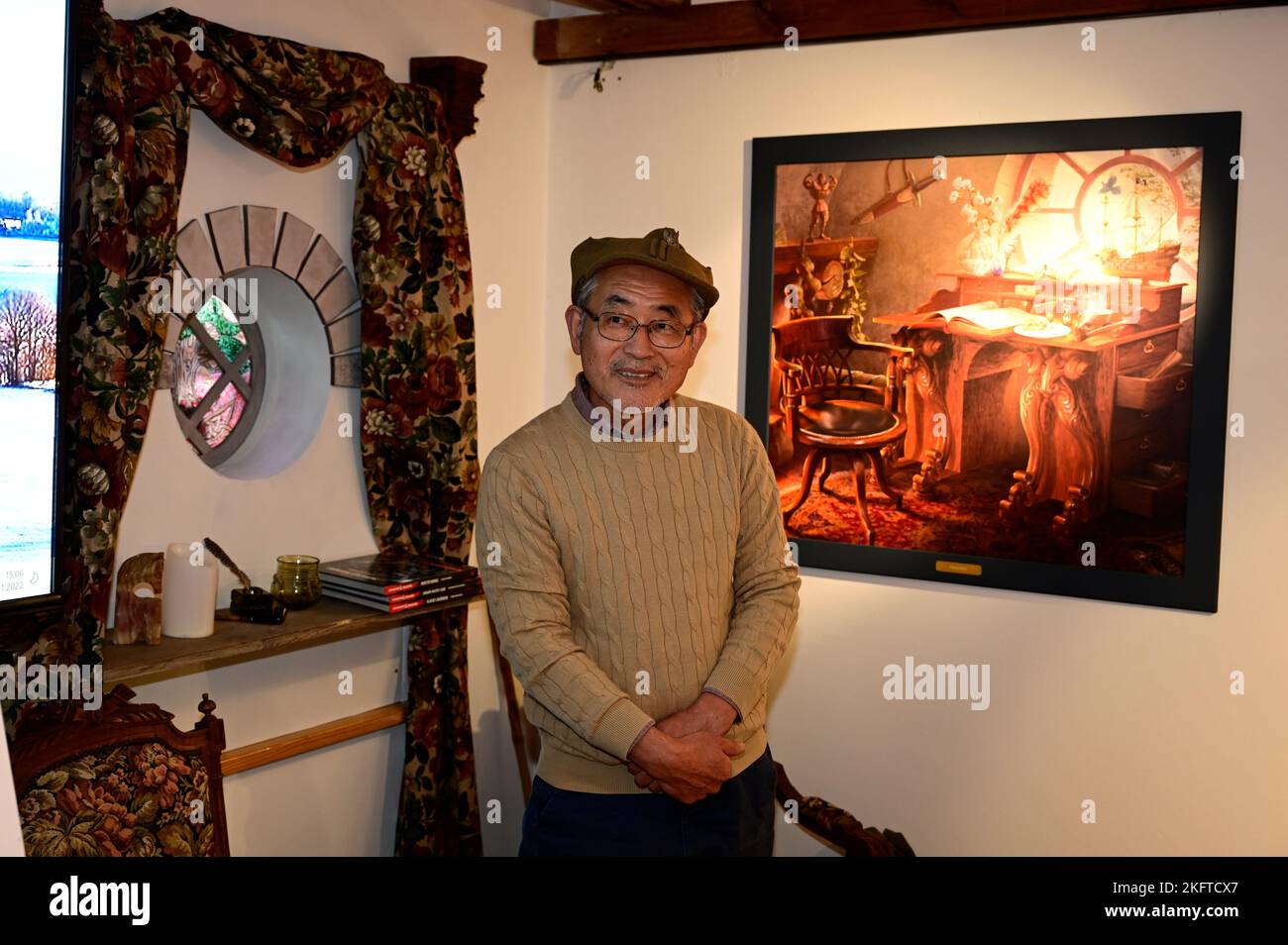 Hiroshi kojima aka keiun naohiro beim japan tag im lausitz museum