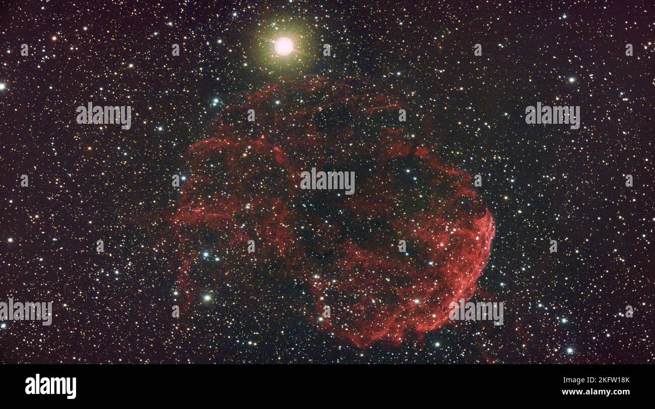 Medusa Nebula Foto Stock