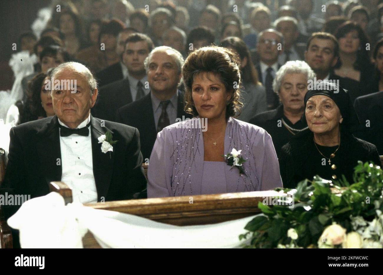 MICHAEL Costantino, LAINIE KAZAN, My Big Fat Greek Wedding, 2002 Foto Stock