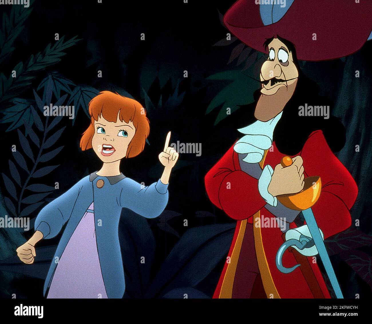 JANE, Capitan Uncino, ritorno alla terra mai: PETER PAN: ritorno alla terra mai, 2002 Foto Stock
