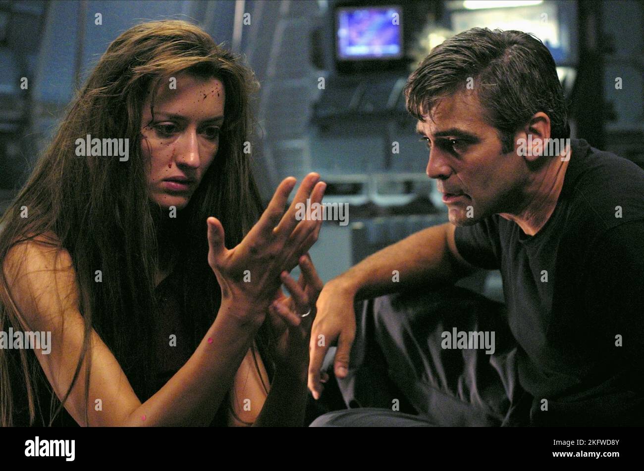 NATASCHA MCELHONE, George Clooney, Solaris, 2002 Foto Stock