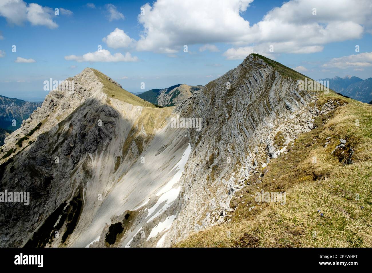 Frieder / Friederspitze Foto Stock