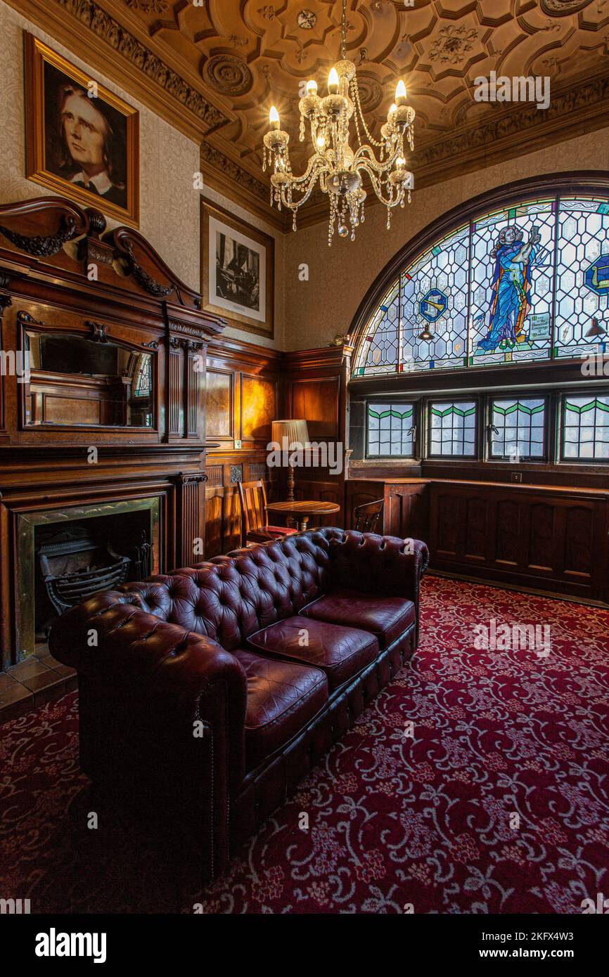 L'edificio Philharmonic Dining Rooms di primo livello a Liverpool, Inghilterra, Regno Unito Foto Stock