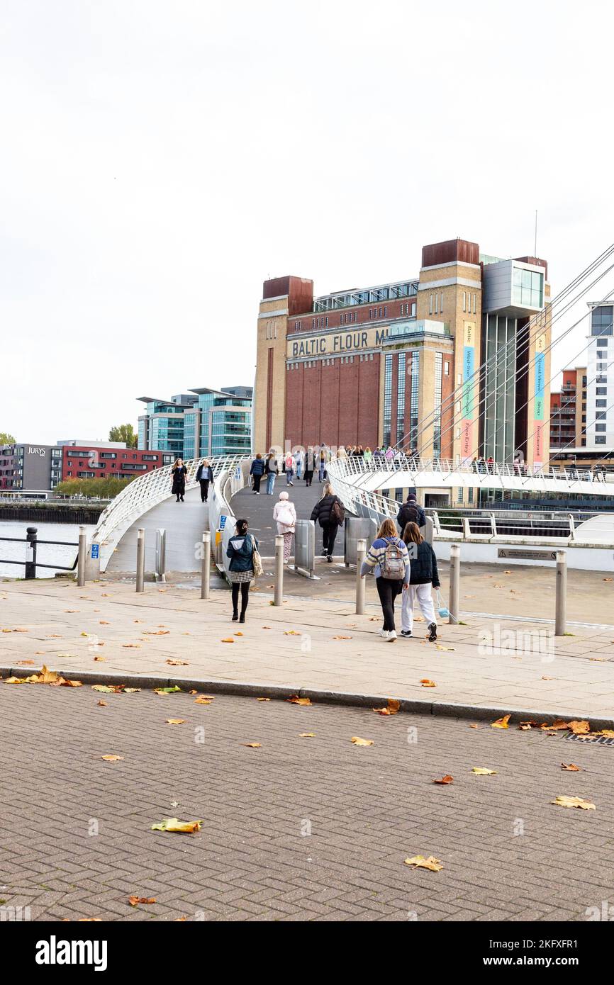 Baltic Centre for Contemporary Art, Gateshead, Tyne and Wear, Inghilterra, Regno Unito Foto Stock