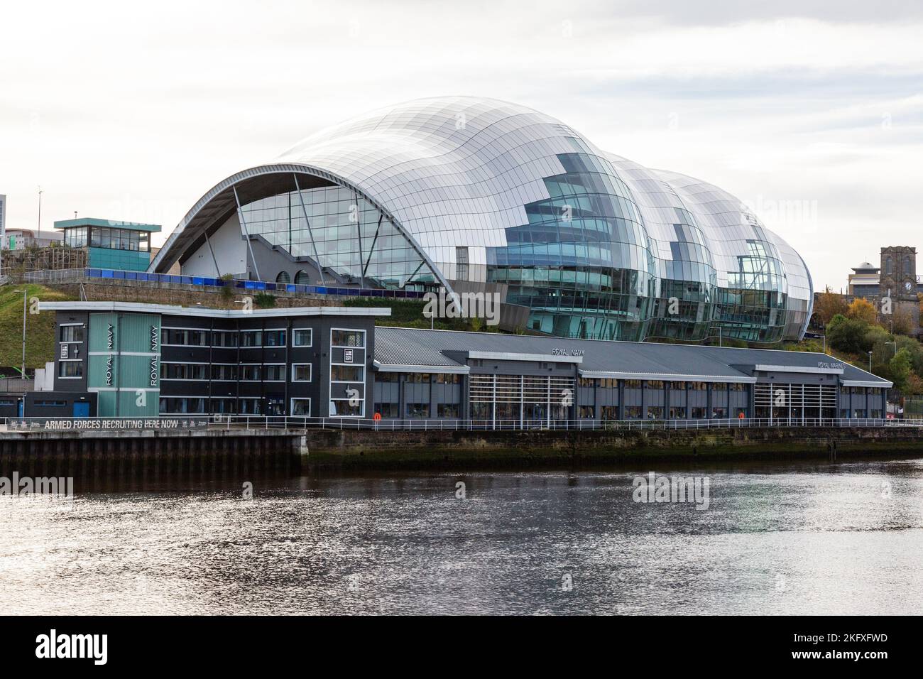 L'edificio Sage Gateshead, Gateshead Quayside, Tyne and Wear, Inghilterra, Regno Unito Foto Stock