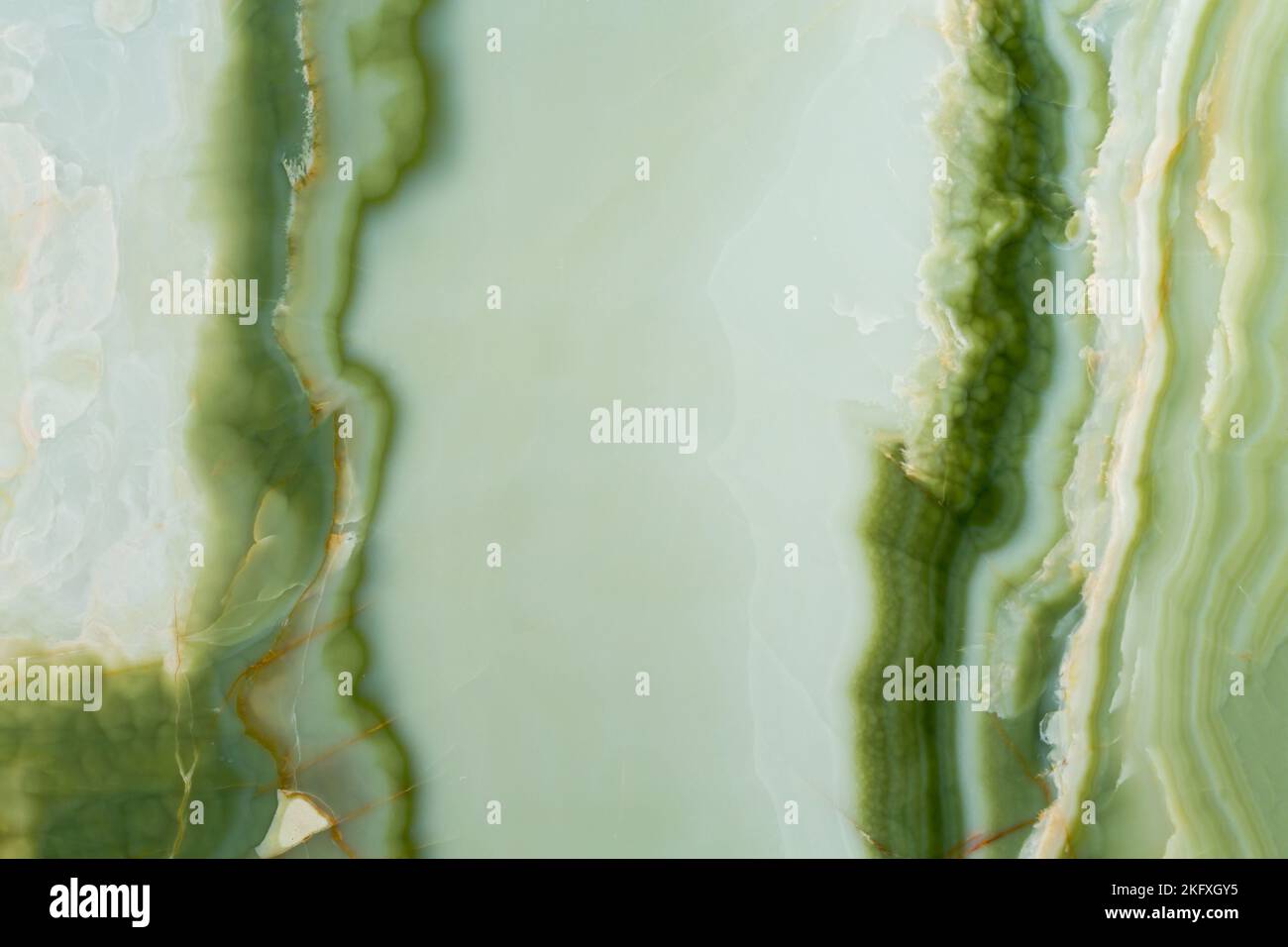 Onice verde top, tessuto in pietra naturale onice, foto di lastra. Materiale morbido opaco texture per la decorazione esterna della casa, 3D, carta da parati, piastrelle e pavimenti Foto Stock