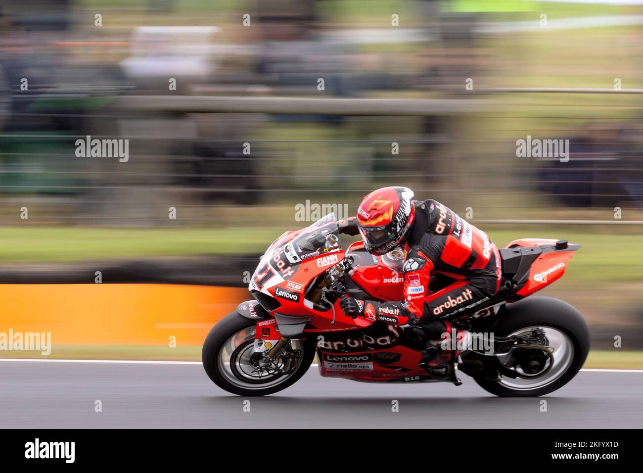 Phillip Island, Australia, 20 novembre 2022. Michael Ruben Rinaldi Italia su Aruba.IT Racing - Ducati Ducati durante il Campionato Mondiale Superbike FIM 2022 al circuito di Phillip Island il 20 novembre 2022 a Phillip Island, Australia. Credit: Dave Hewison/Speed Media/Alamy Live News Foto Stock