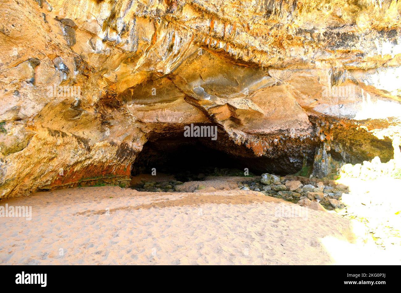Varie foto scattate a Lock Ard Gorge a Port Campbell sulla Great Ocean Road Victoria, Australia Foto Stock