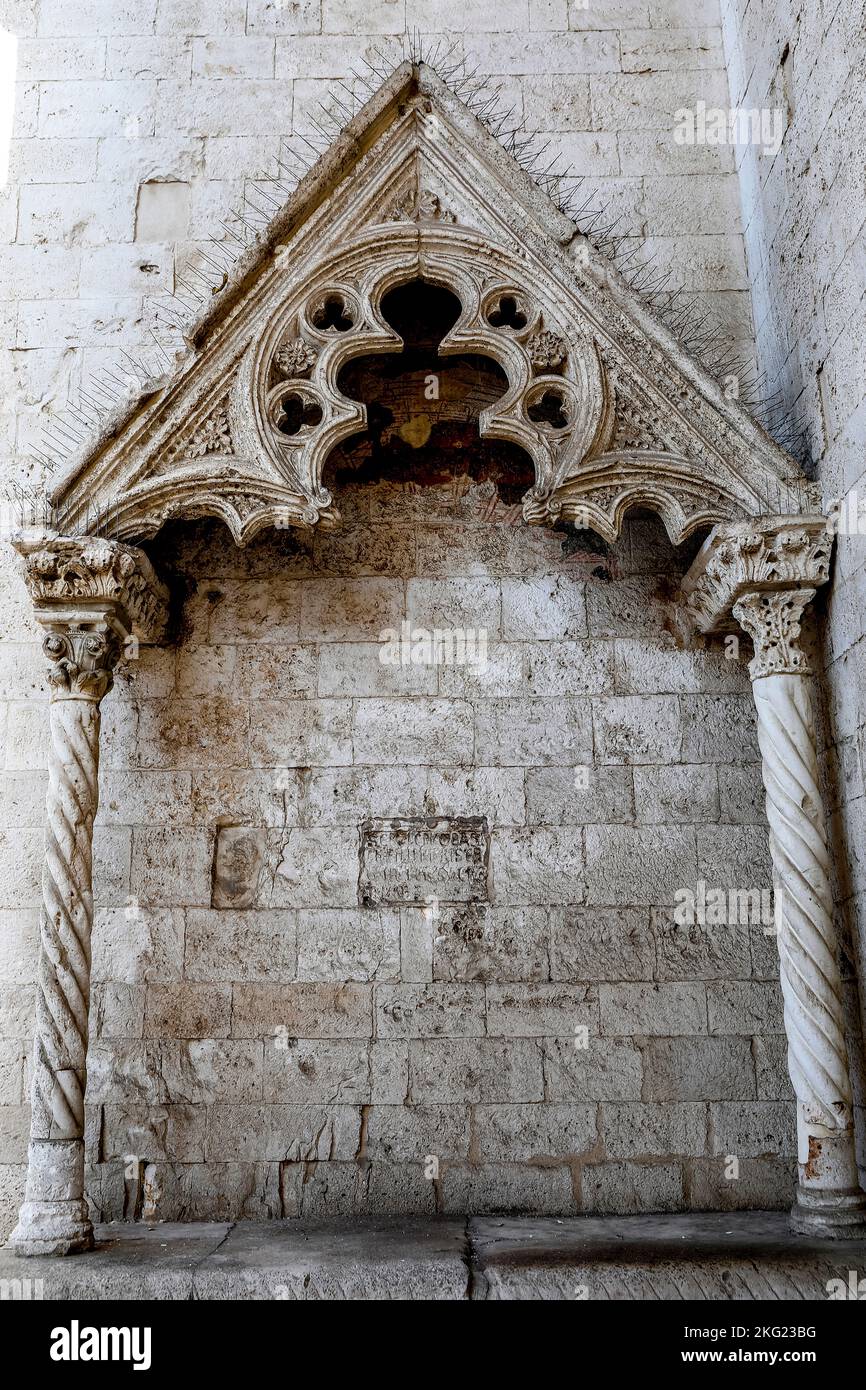 Basilica di San Nicola, Bari, Italia Foto Stock