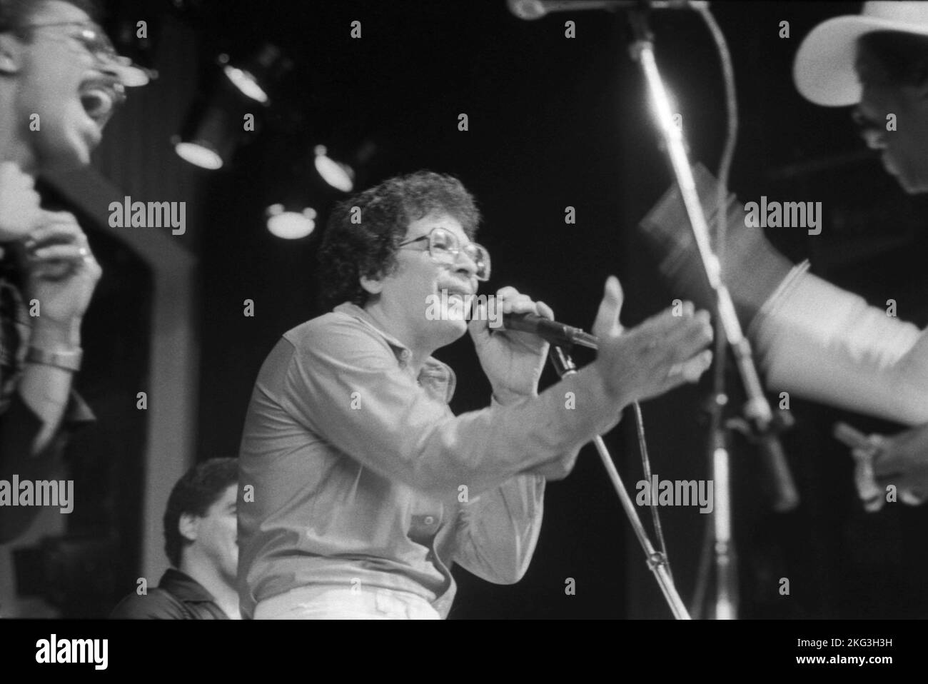 Philippe Gras / le Pictorium - Ray Barretto - 27/10/2022 - Francia / Ile-de-France (regione) / Parigi - Ray Barretto concerto all'Olympia, Parigi, 1980 Foto Stock