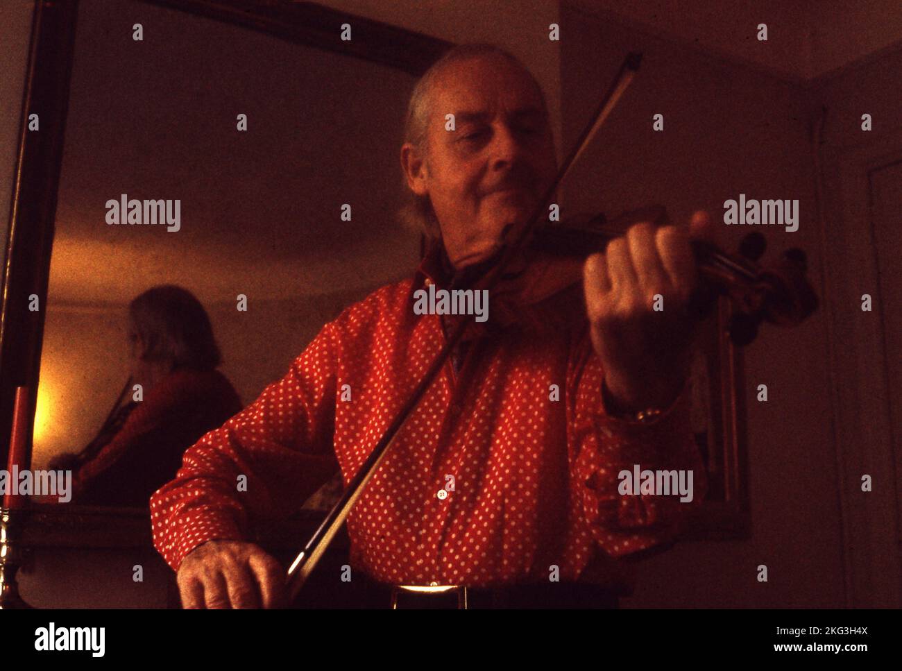 Philippe Gras / le Pictorium - Stephane Grappelli - 19/8/2011 - Francia / Ile-de-France (regione) / Parigi - Stephane Grappelli, 1980 Foto Stock
