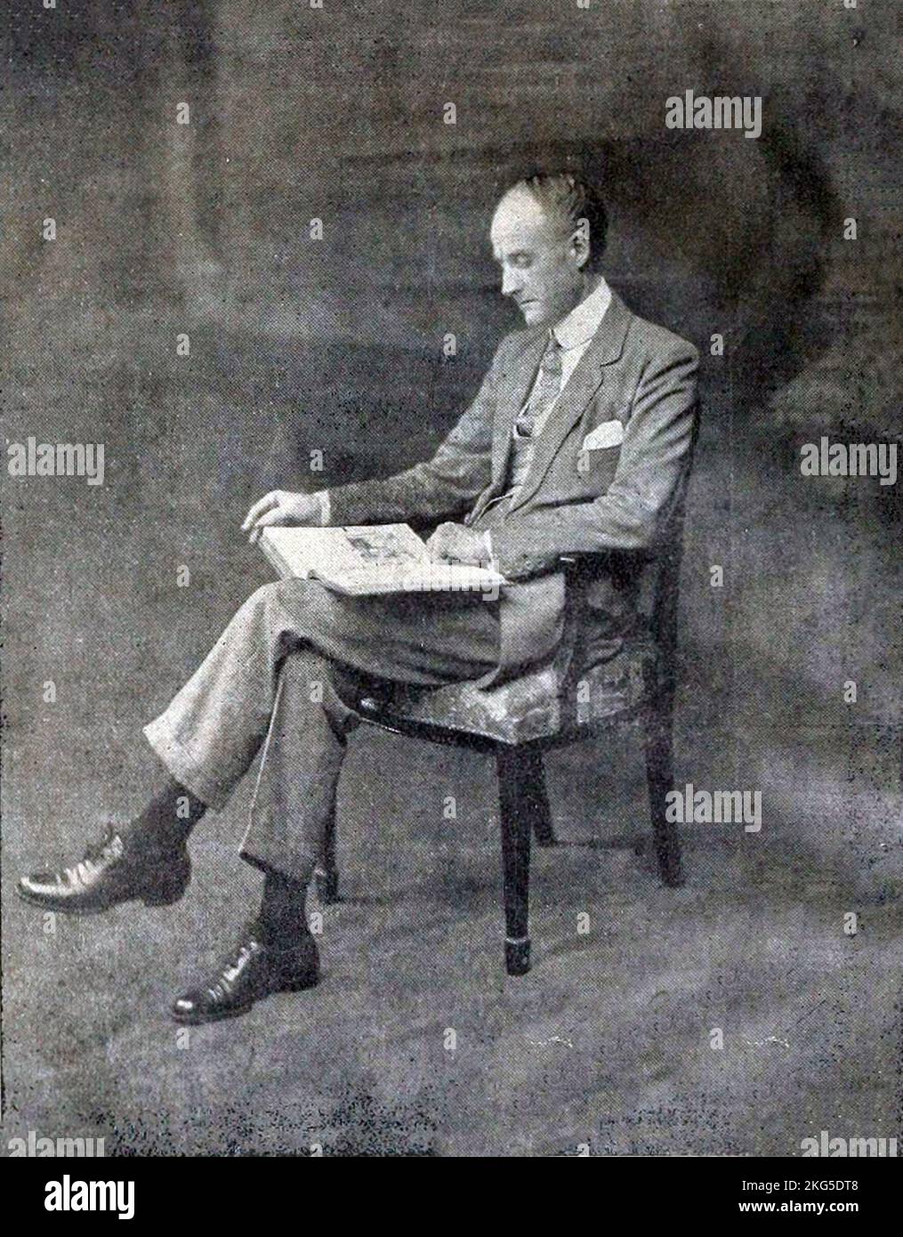 Benjamin Guy Horniman (1873 – 1948) giornalista e redattore britannico della cronaca di Bombay Foto Stock