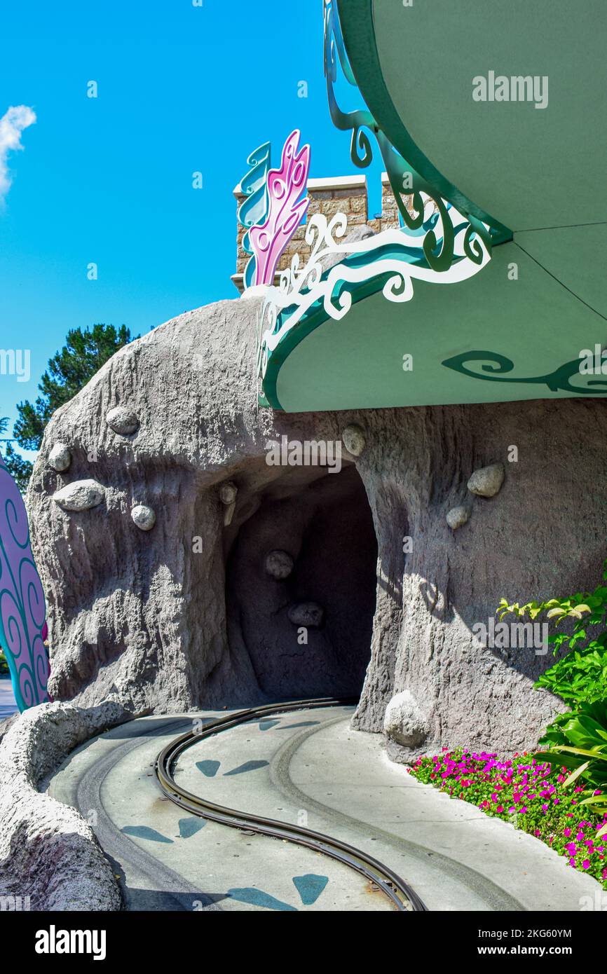 Alice nel paese delle meraviglie, Disneyland Foto Stock