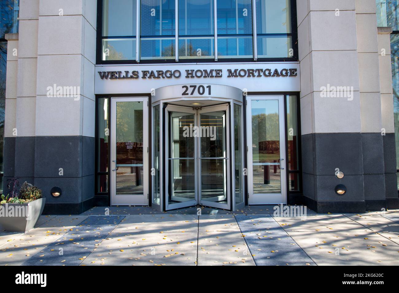 Minneapolis, Minnesota. Wells Fargo Home Mortgage Company Foto Stock