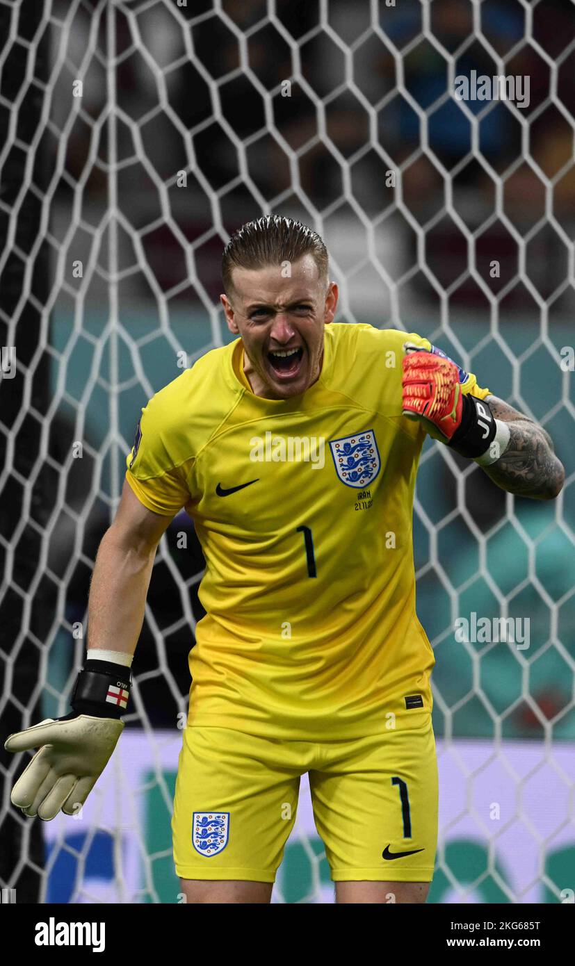 DOHA, Qatar. , . Jordan PICKFORD, GK del team England, Credit: SPP Sport Press Photo. /Alamy Live News Foto Stock