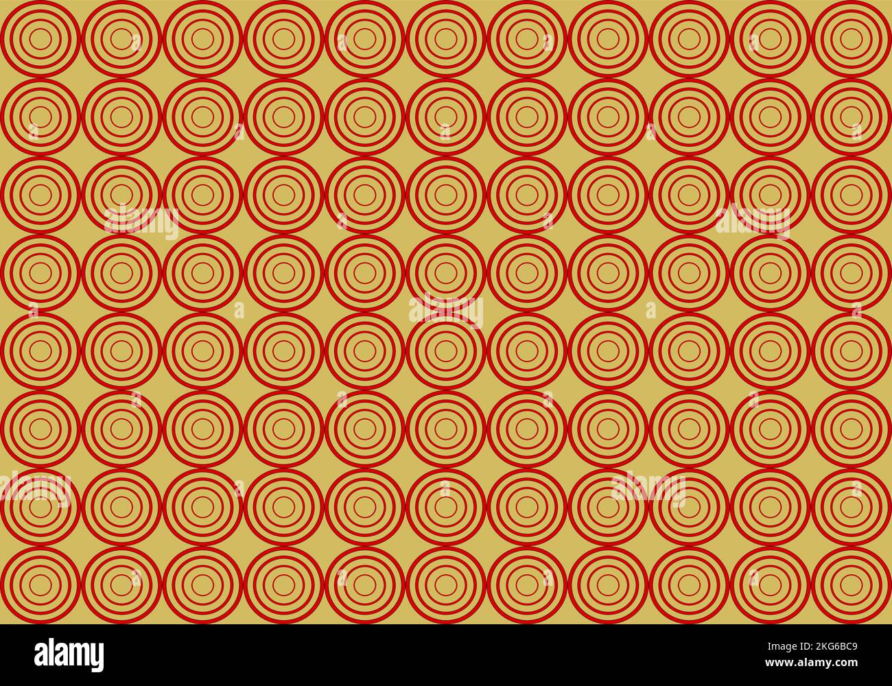 Illustrazione vettoriale di sfondo a mosaico geometrico rosso e oro. Sfondo vettoriale astratto per l'uso nella progettazione. Capodanno cinese. Capodanno lunare Illustrazione Vettoriale