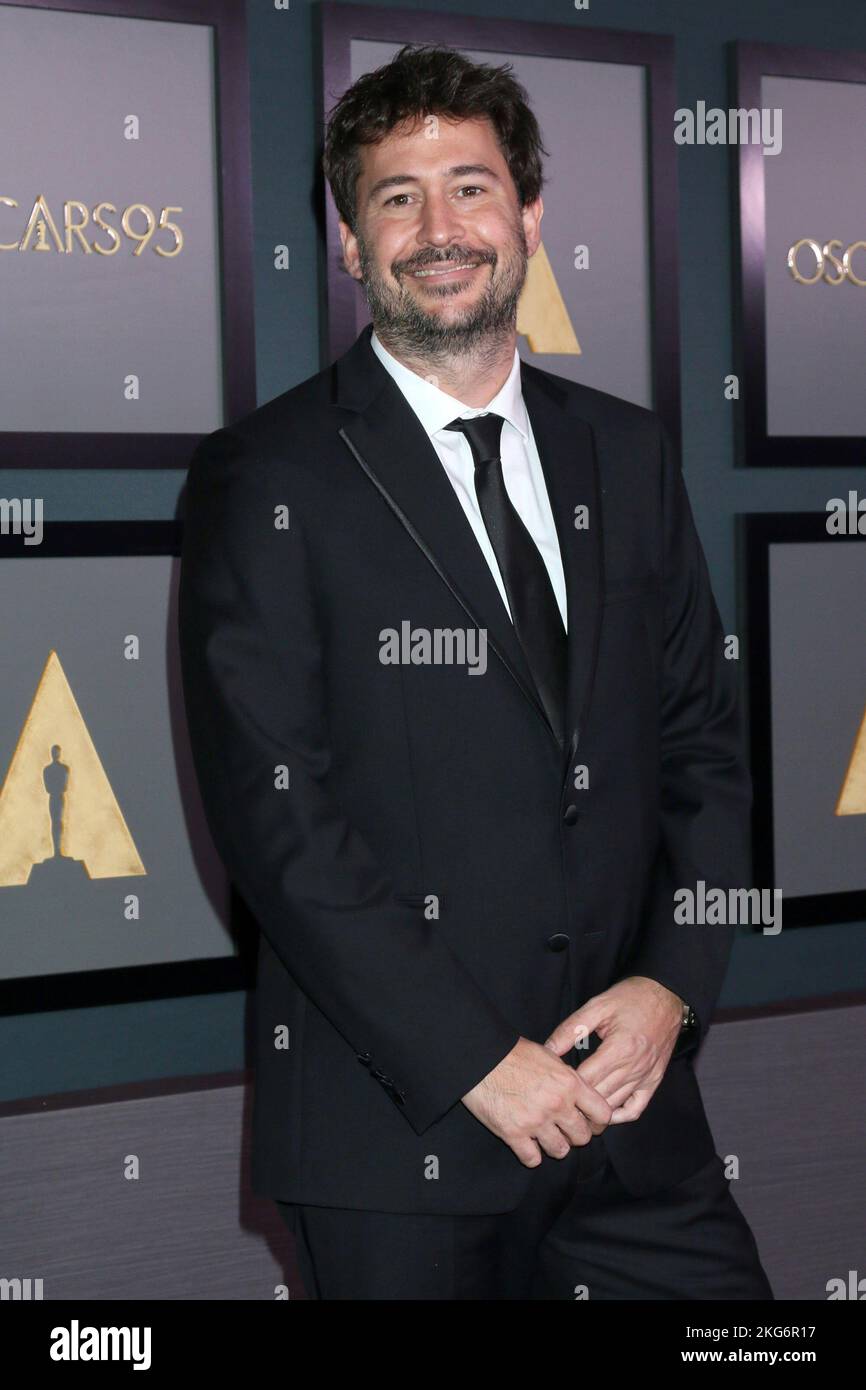 Los Angeles, California. 19th Nov 2022. Santiago Mitre al Arrives for the Academy of Motion Picture Arts and Sciences 13th Governors Awards - parte 3, Fairmont Century Plaza Hotel, Los Angeles, CA, 19 novembre 2022. Credit: Priscilla Grant/Everett Collection/Alamy Live News Foto Stock