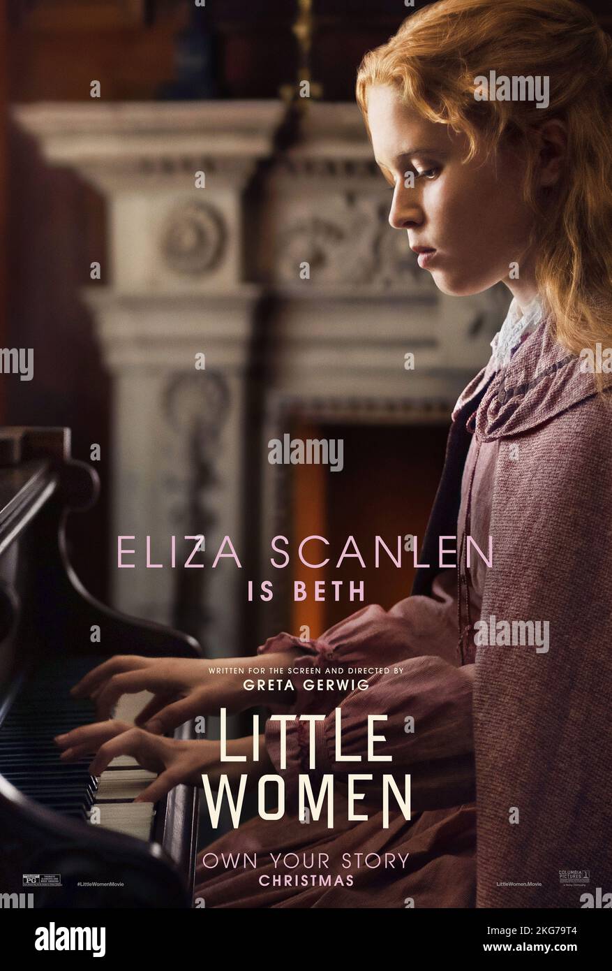 Little Women Year : 2019 USA Director : Greta Gerwig Eliza Scanlen American poster Foto Stock