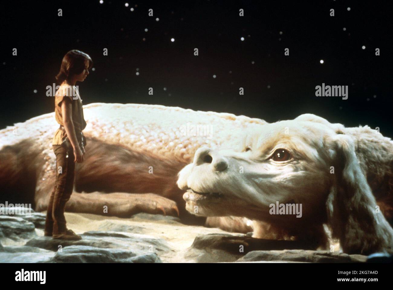 Die Unendliche Geschichte The Inevenending Story Year : 1984 West Germany Director : Wolfgang Petersen Noah Hathaway Foto Stock