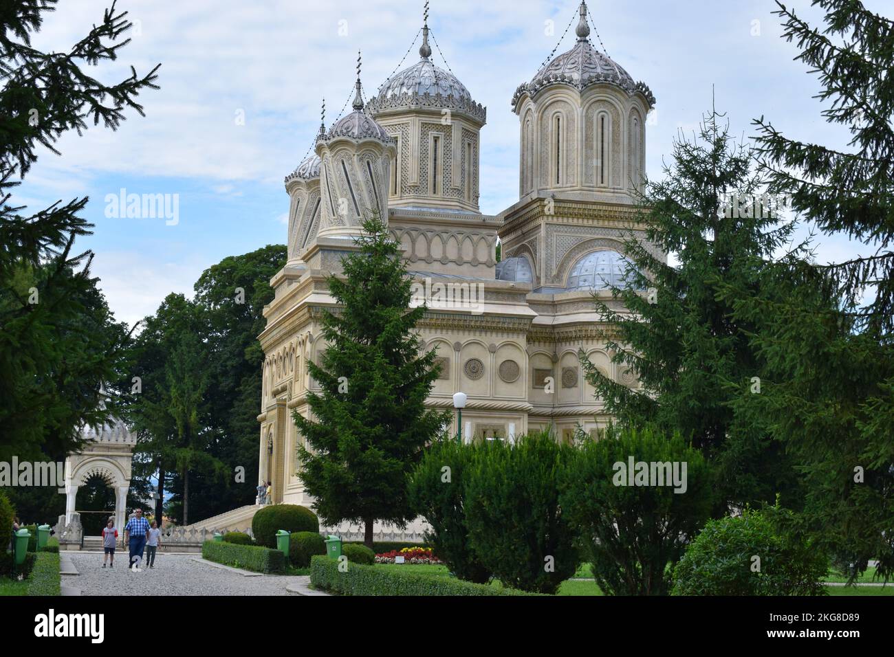 Manastirea Curtea de Arges Foto Stock