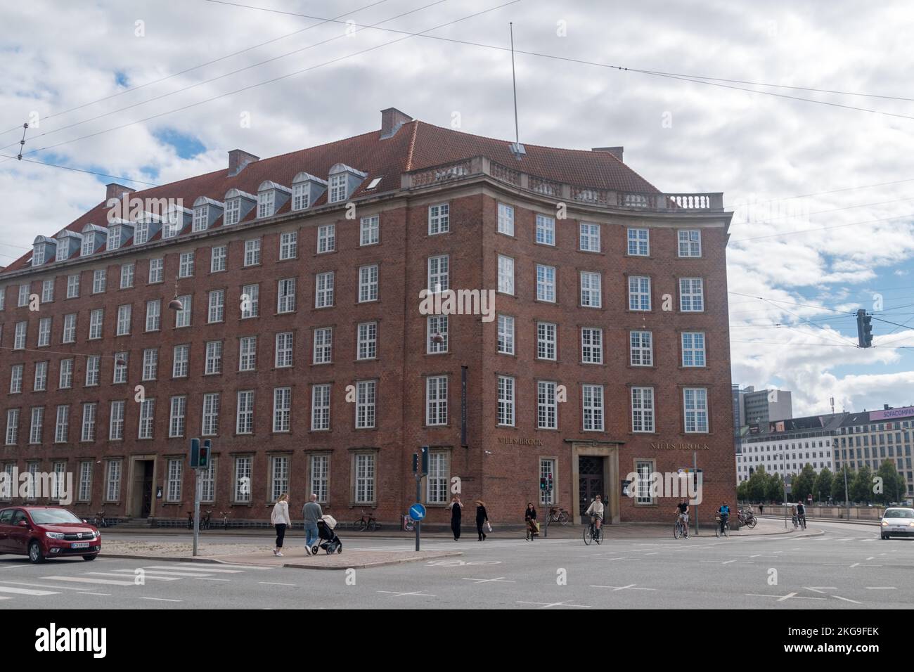 Copenaghen, Danimarca - 26 luglio 2022: Niels Brock Copenhagen Business College. Foto Stock
