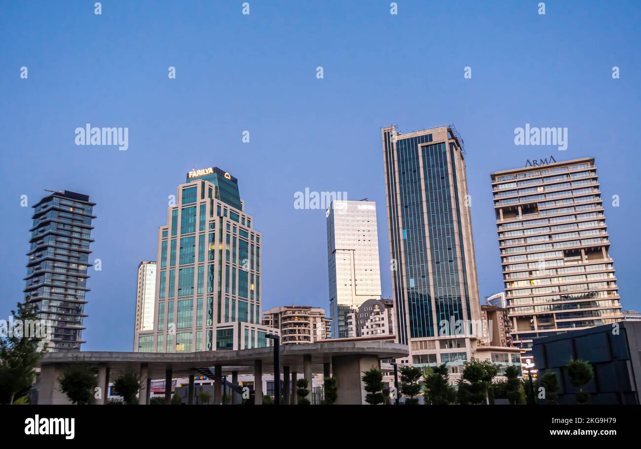 Farilya, arma, Usta centri di affari, proprietà immobiliari a Cayyolu Ankara, Turchia Foto Stock
