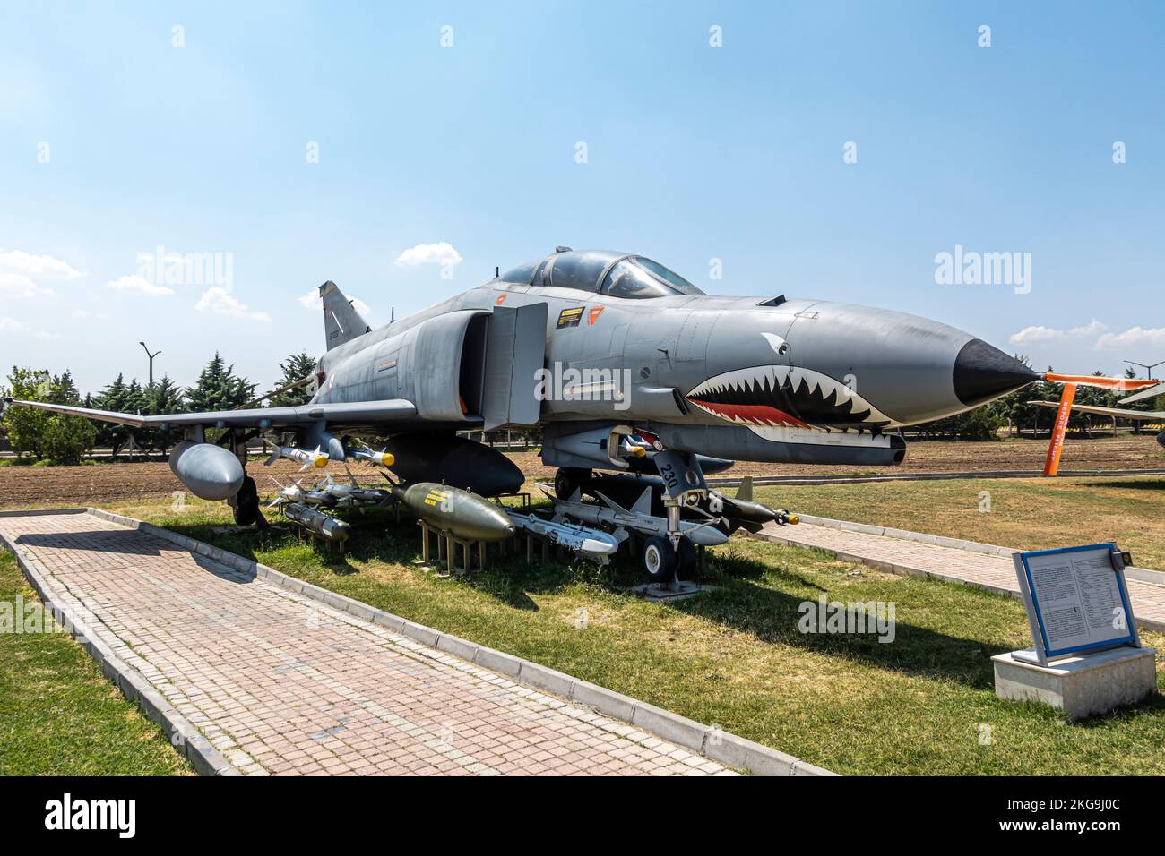 McDonnell Douglas F-4 Phantom II - un americano tandem a due posti, a motore doppio, per tutte le condizioni atmosferiche, a lungo raggio, intercettore di jet supersonico e caccia-bombardiere Foto Stock