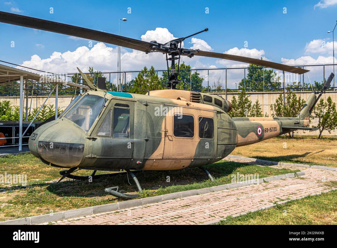 Bell UH-1 elicottero Iroquois Utility Foto Stock