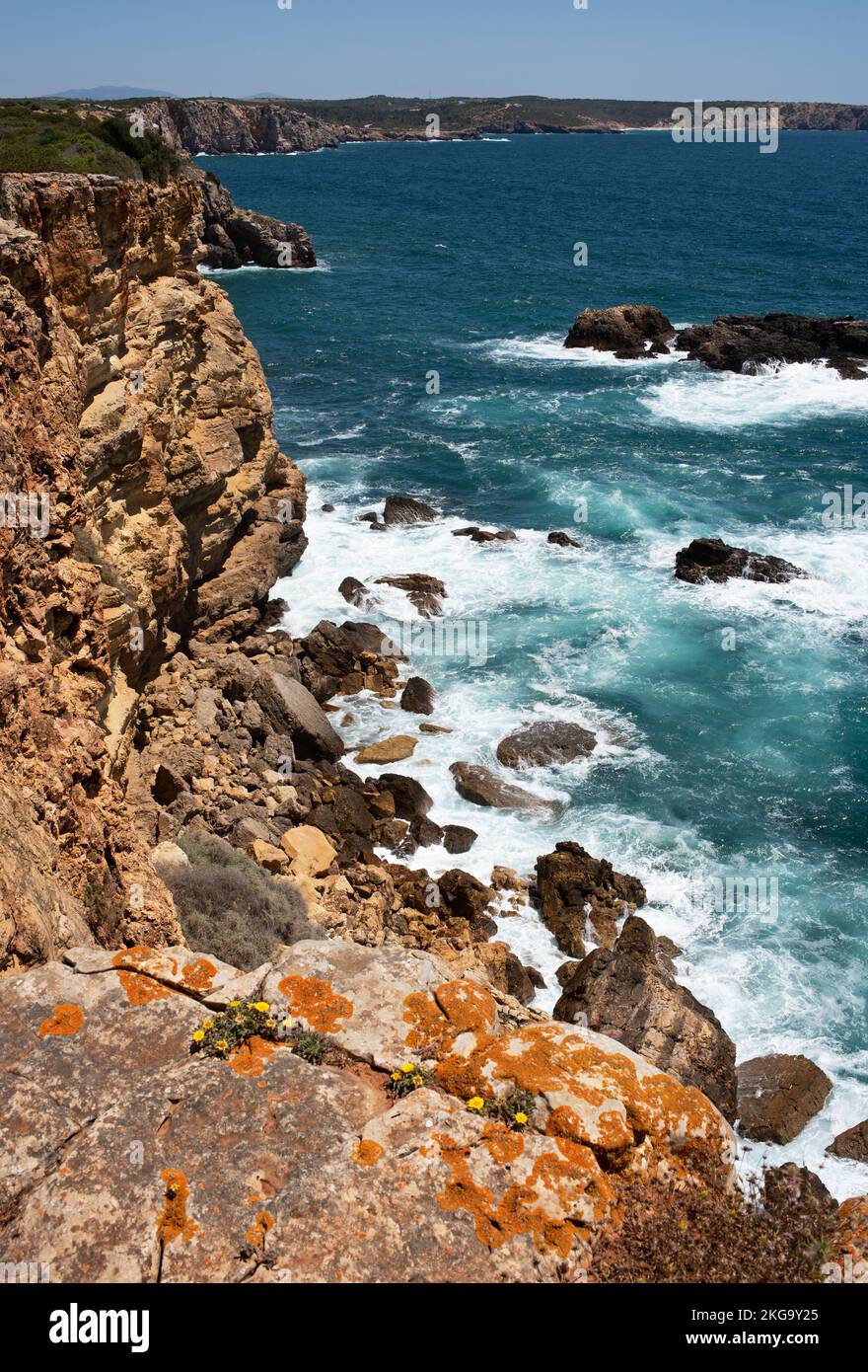 Escursioni lungo la costa dell'Algarve da Igrina a Sagres Foto Stock