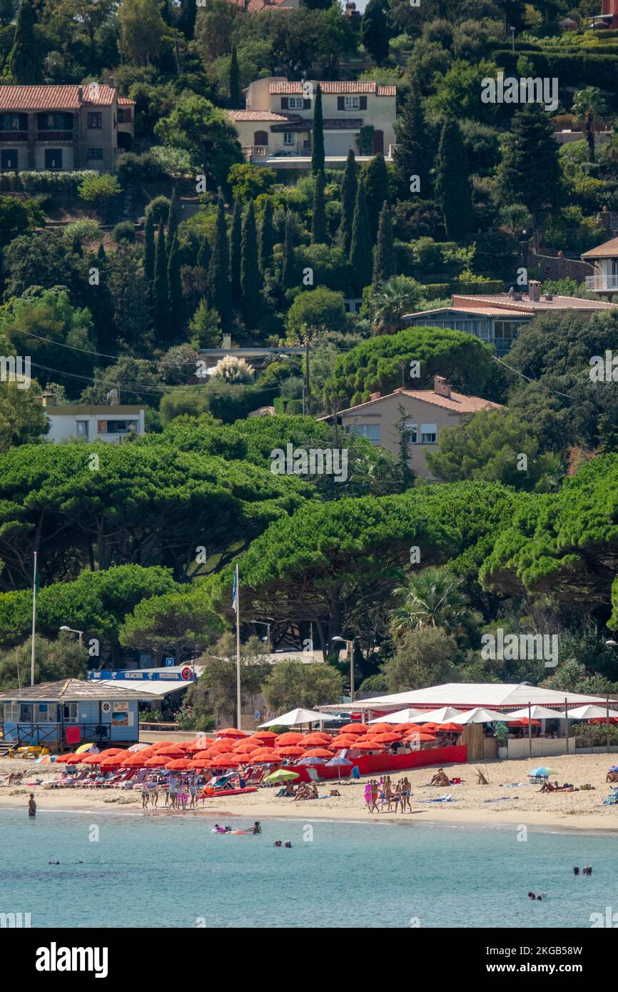 le Lavancou Saint-Clair Beach, Francia, Europa, Foto Stock