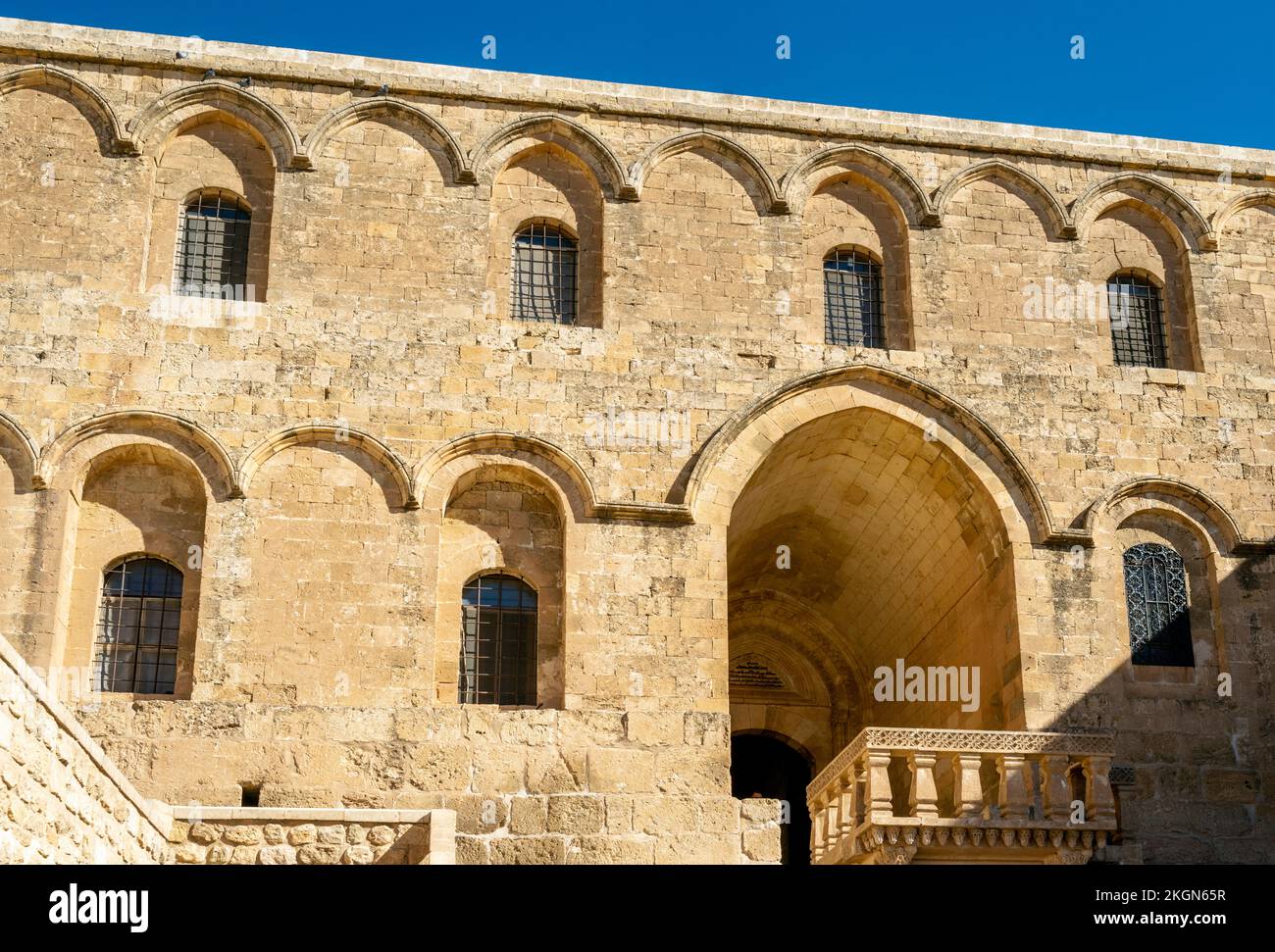 Türkei, Mardin, Kloster Deir az-Zafaran Foto Stock