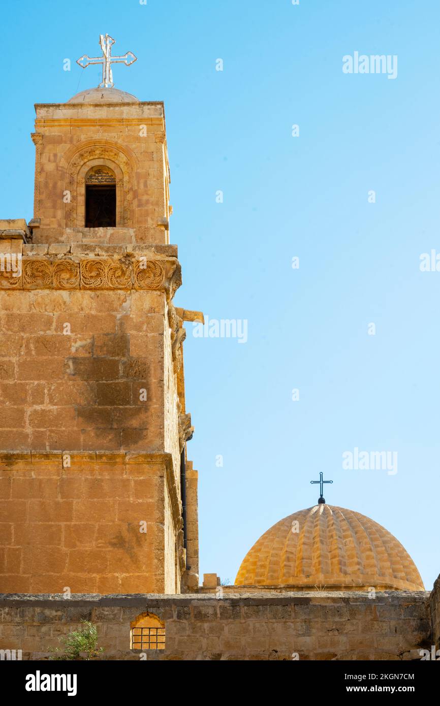 Türkei, Mardin, Kloster Deir az-Zafaran Foto Stock