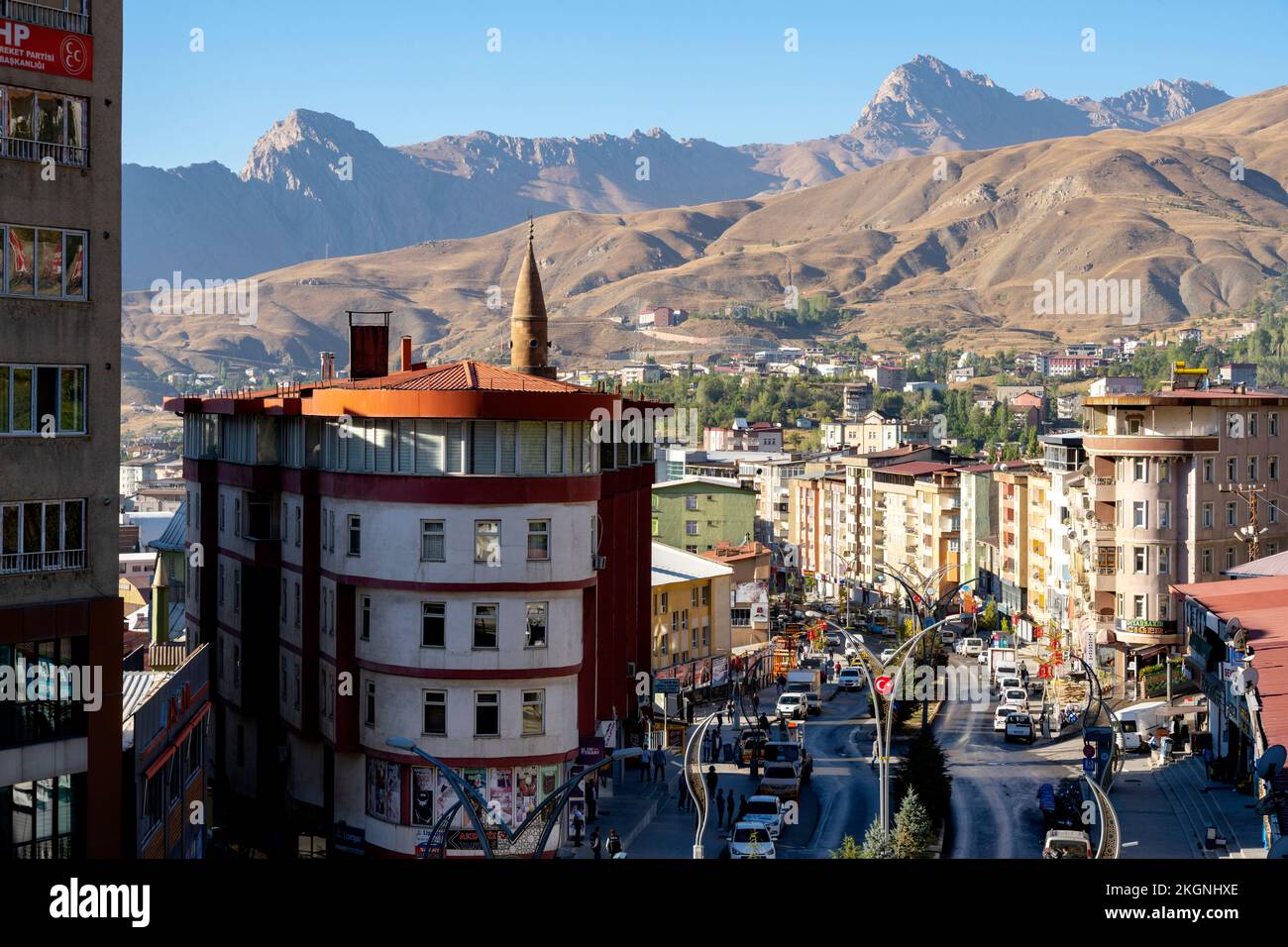 Asien, Türkei, Provinzhauptstadt Hakkari Foto Stock