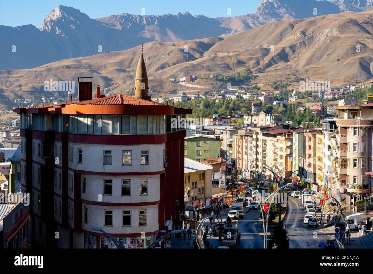 Asien, Türkei, Provinzhauptstadt Hakkari Foto Stock