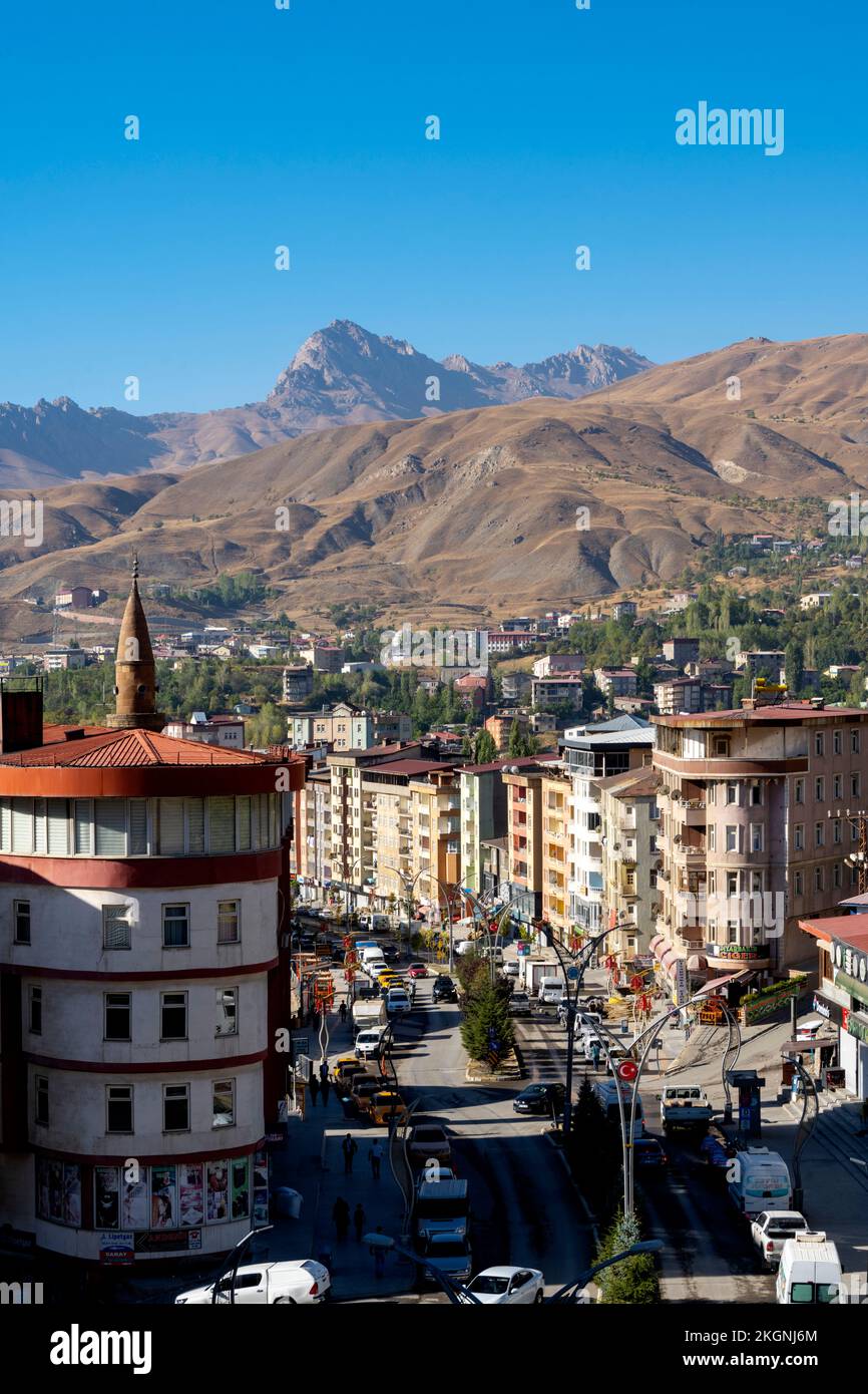Asien, Türkei, Provinzhauptstadt Hakkari Foto Stock