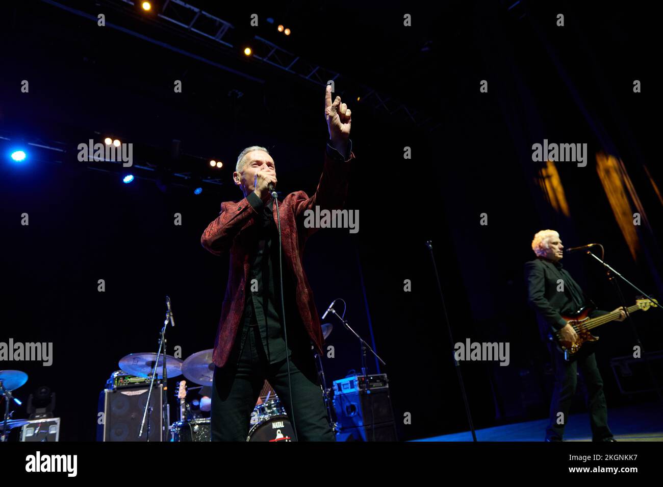 Portsmouth, Hampshire, Regno Unito - 20 2022 novembre - il tour dei Blockheads con il sostegno del Dr Feelgood a Portsmouth Guildhall (VZA 0432) (Foto: Vernon N Foto Stock