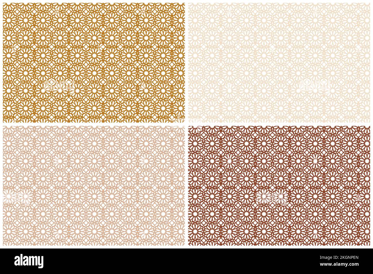 Immagine di una serie di finestre islamiche ornamentali. architettura tradizionale araba. modello per foto di stock, immagini e foto di stock Illustrazione Vettoriale