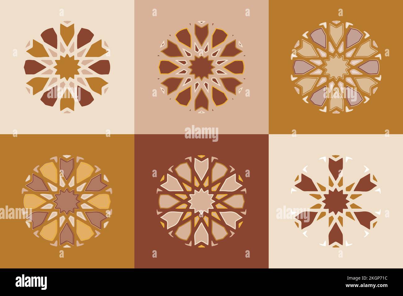 Modello marocchino senza cuciture. Tradizionale sfondo arabo islamico. La decorazione della moschea. Modello islamico etnico. Retro geometrico vettoriale senza giunture Illustrazione Vettoriale