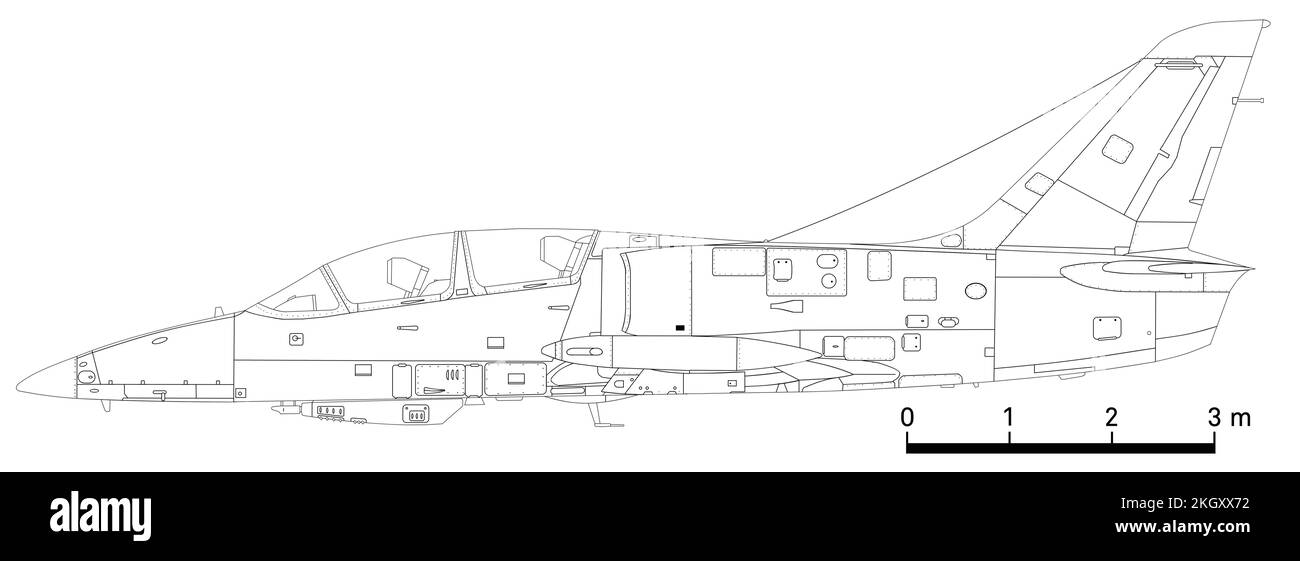 Aero L-39ZA Albatros Foto Stock