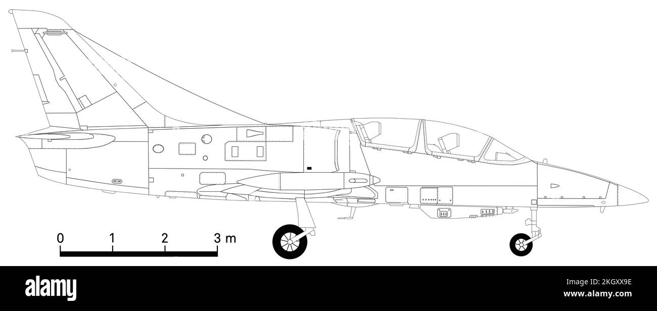 Aero L-39ZA Albatros Foto Stock