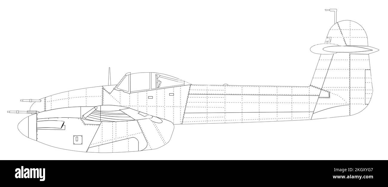 Westland Whirlwind Mk i Foto Stock