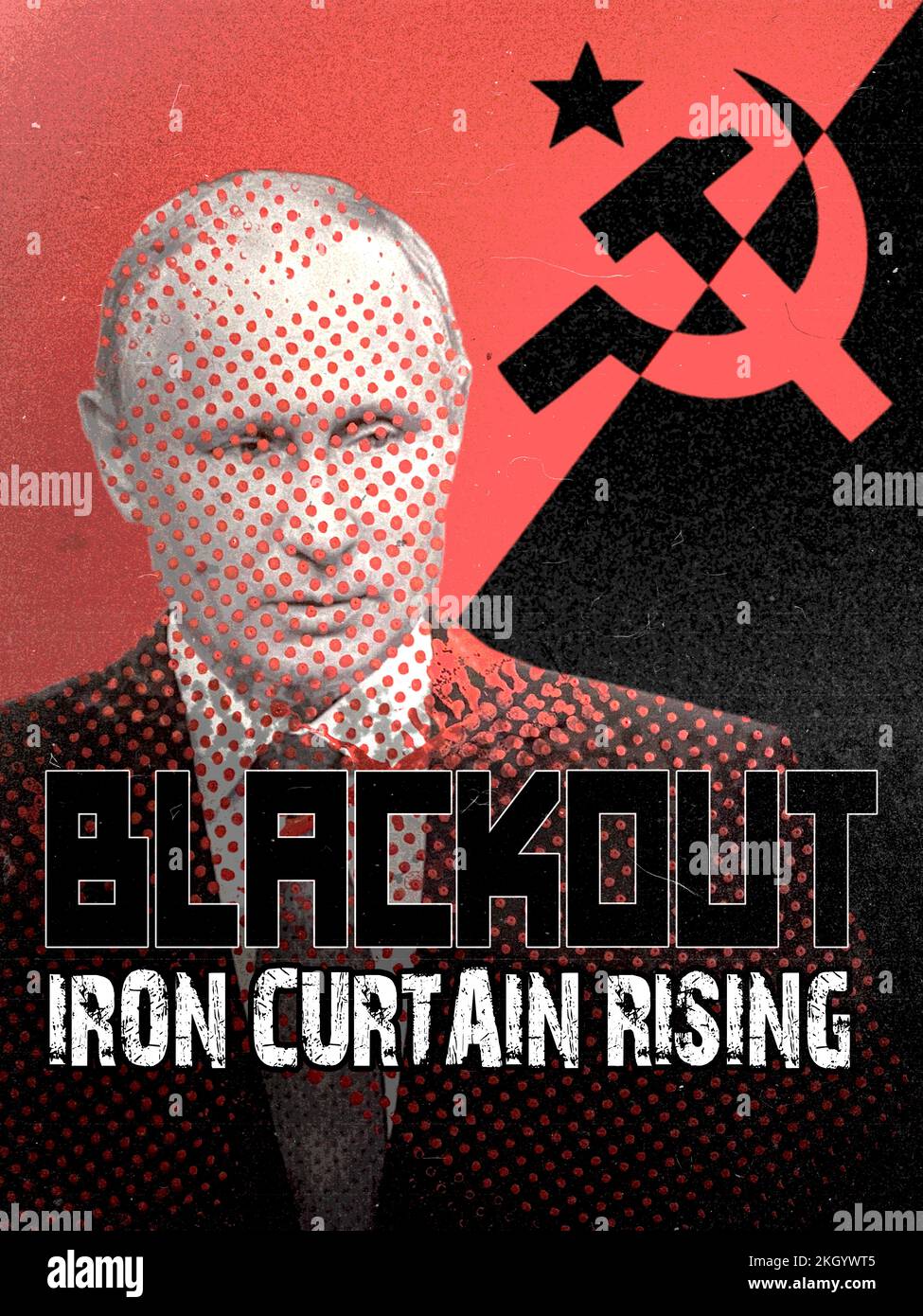 Blackout di potere di invasione ucraino russo Foto Stock