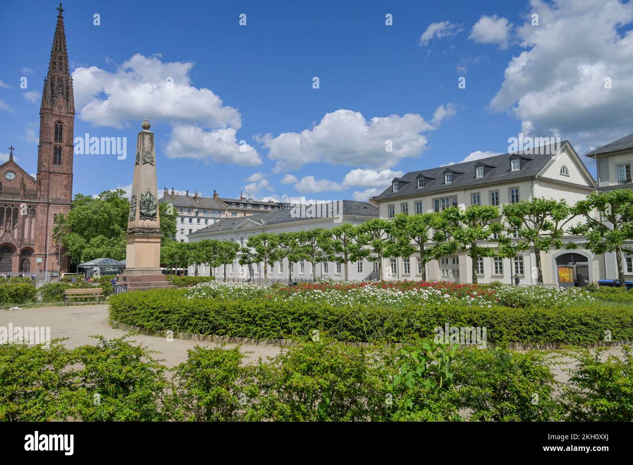 Luisenplatz, Wiesbaden, Hessen, Deutschland Foto Stock