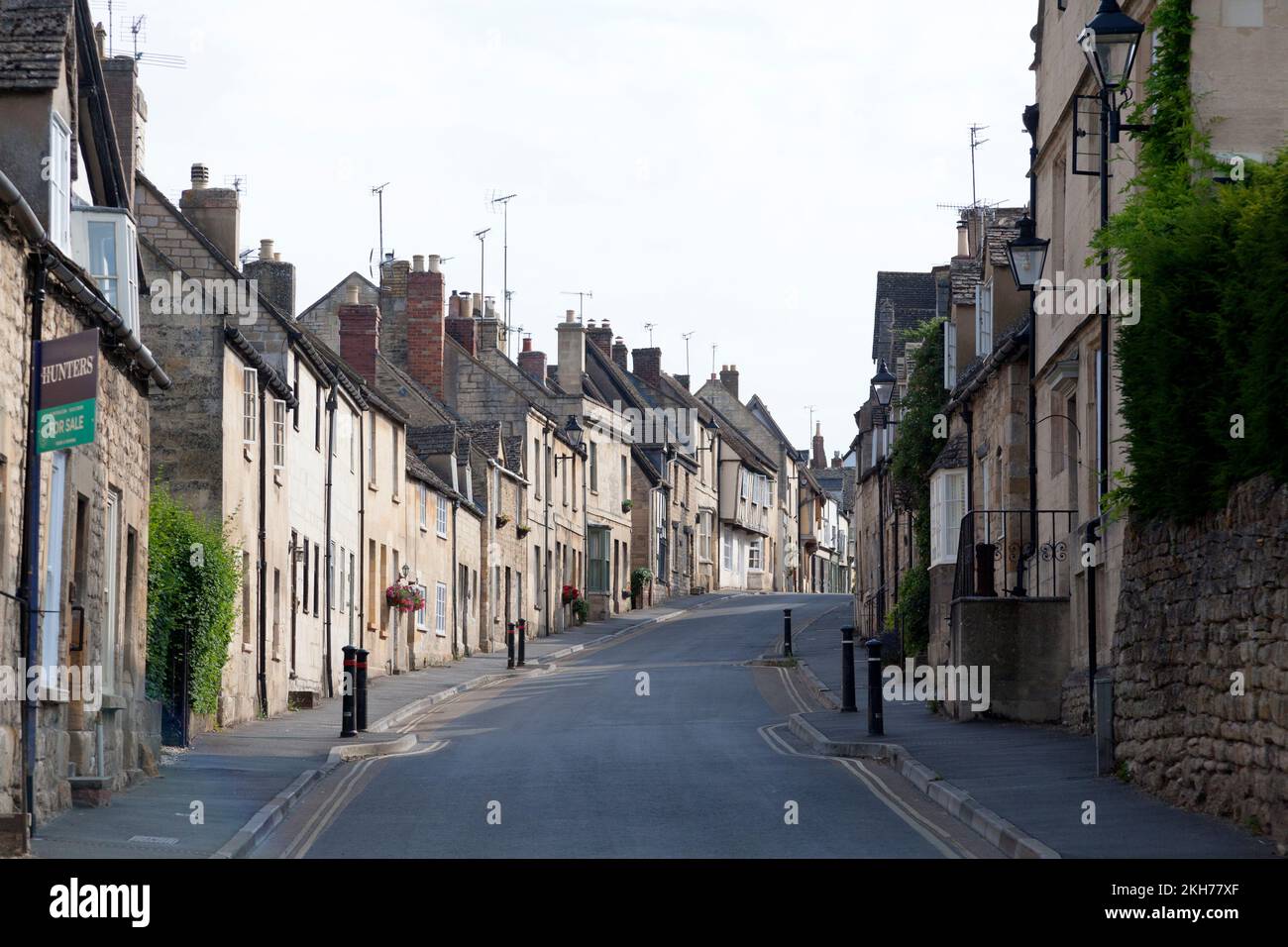 Visualizza Hailes Street, Winchcombe, Glouchestershire Foto Stock