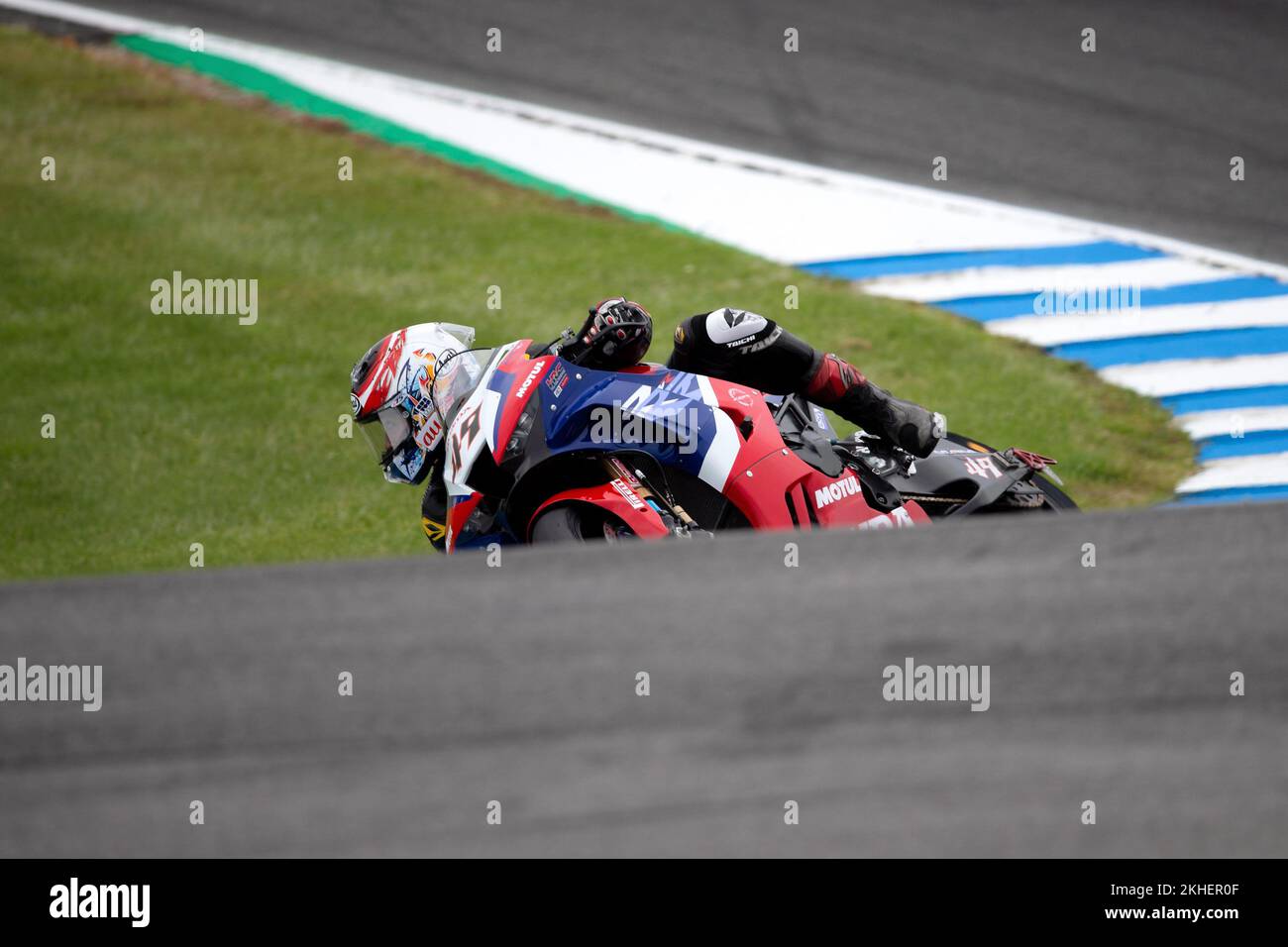 Phillip Island, Australia, 19 novembre 2022. Tetsuta NAGASHIMA del Giappone sul Team HRC Honda durante il Campionato Mondiale Superbike FIM 2022 a Phillip Island, Australia. Credit: Dave Hewison/Alamy Live News Foto Stock